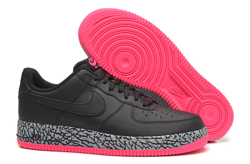 Nike Air Force 1 Low Red Pink Sneaker - Click Image to Close